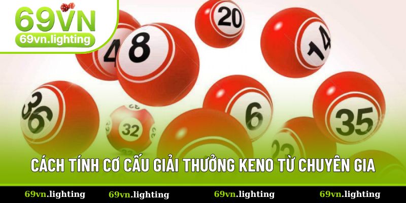 Cách tính cơ cấu giải thưởng Keno từ chuyên gia Cách tính cơ cấu giải thưởng Keno từ chuyên gia