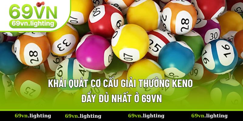Cơ Cấu Giải Thưởng Keno Mới Nhất - Chi Tiết Từng Bậc Thưởng