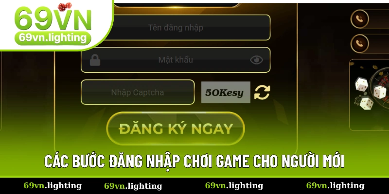 Quy trình chơi game diễn ra đơn giản, dễ dàng