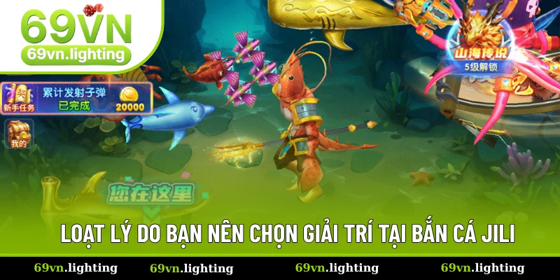 Chia sẻ những ưu đãi cực khủng khi tham gia săn mồi JILI 