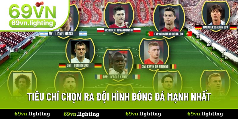 Tiêu chí để bạn chọn được đội hình mạnh nhất
